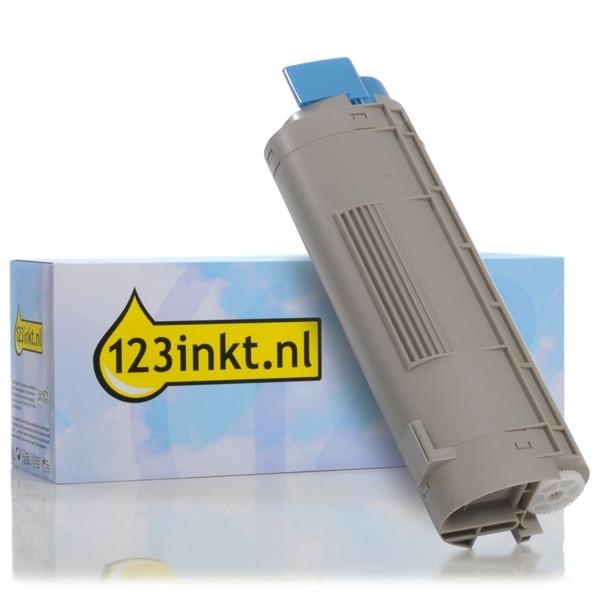 OKI 44318607 toner cian (marca 123tinta) 44318607C 036087 - 1