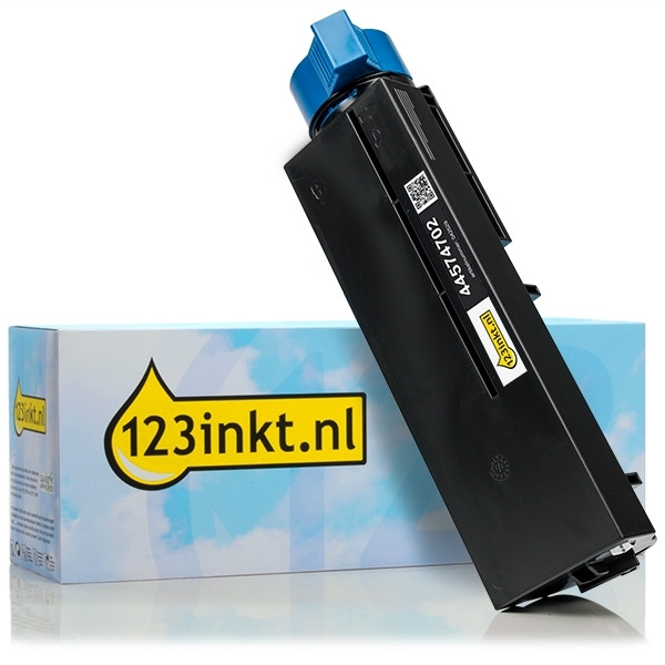 OKI 44574702 toner negro (marca 123tinta) 44574702C 042529 - 1