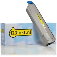 OKI 44643001 toner amarillo (marca 123tinta) 44643001C 042527