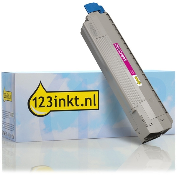 OKI 44643002 toner magenta (marca 123tinta) 44643002C 042525 - 1