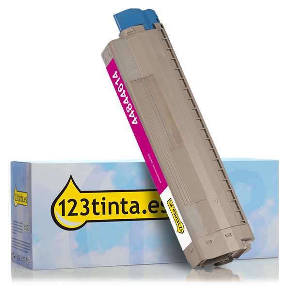 OKI 44844614 toner magenta (marca 123tinta) 44844614C 042625 - 1