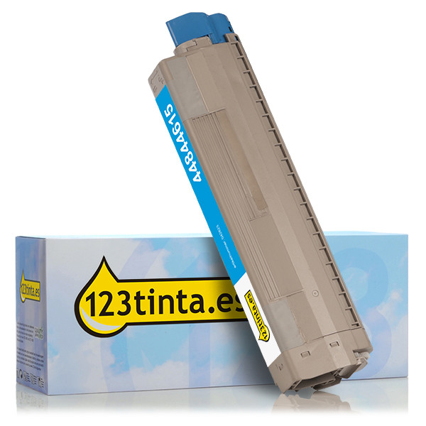 OKI 44844615 toner cian (marca 123tinta) 44844615C 042623 - 1
