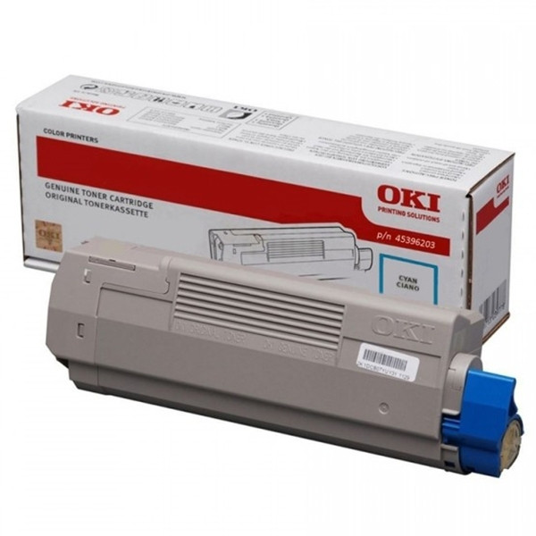 OKI 45396203 toner cian XL (original) 45396203 036136 - 1