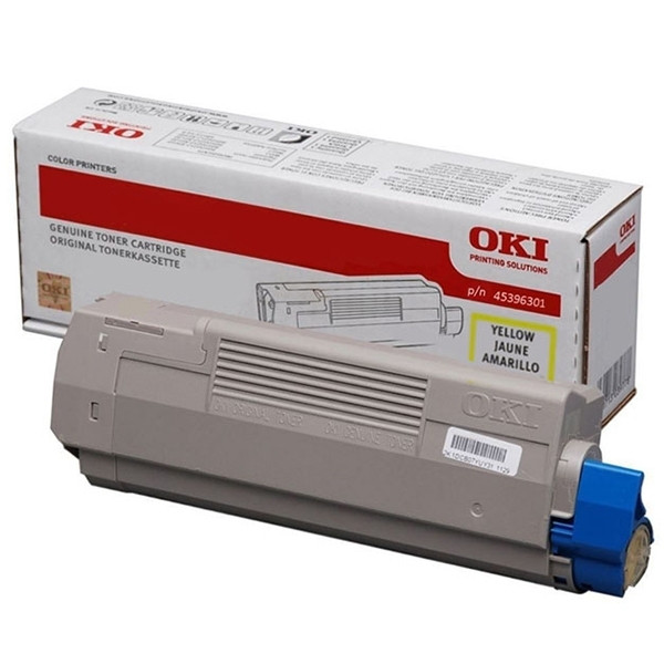 OKI 45396301 toner amarillo (original) 45396301 036118 - 1