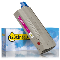 OKI 45396302 toner magenta (marca 123tinta)