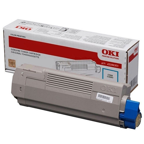 OKI 45396303 toner cian (original) 45396303 036114 - 1