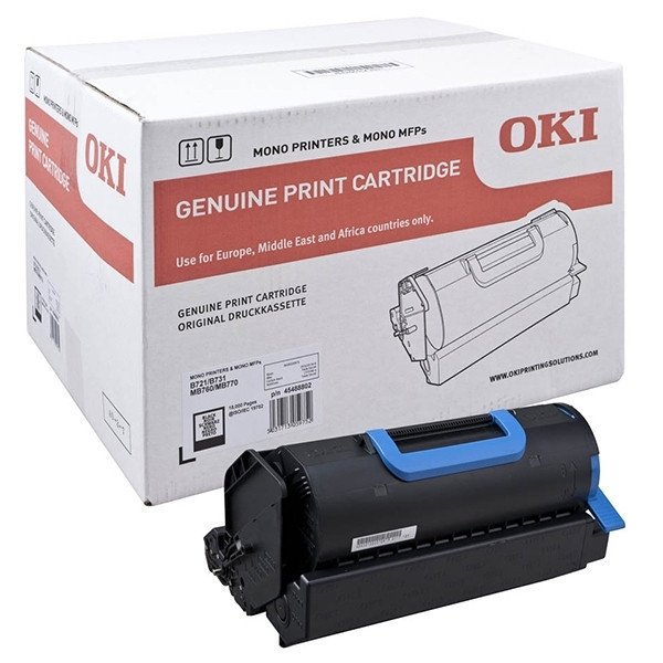 OKI 45488802 toner negro (original) 45488802 036142 - 1