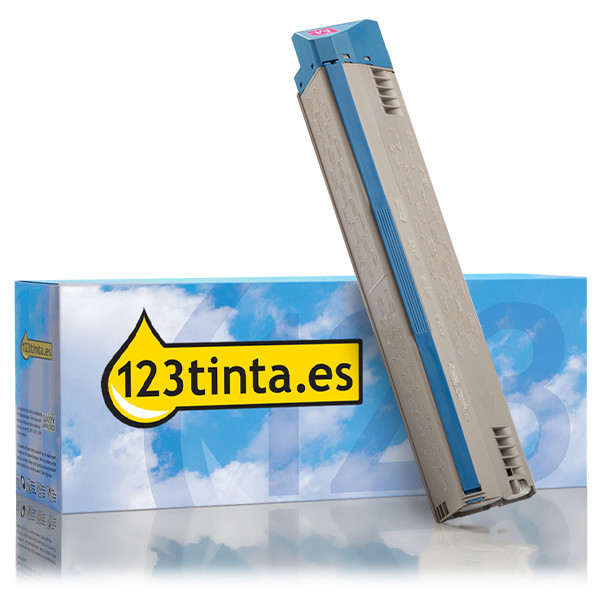 OKI 45536414 toner magenta (marca 123tinta) 45536414C 042671 - 1