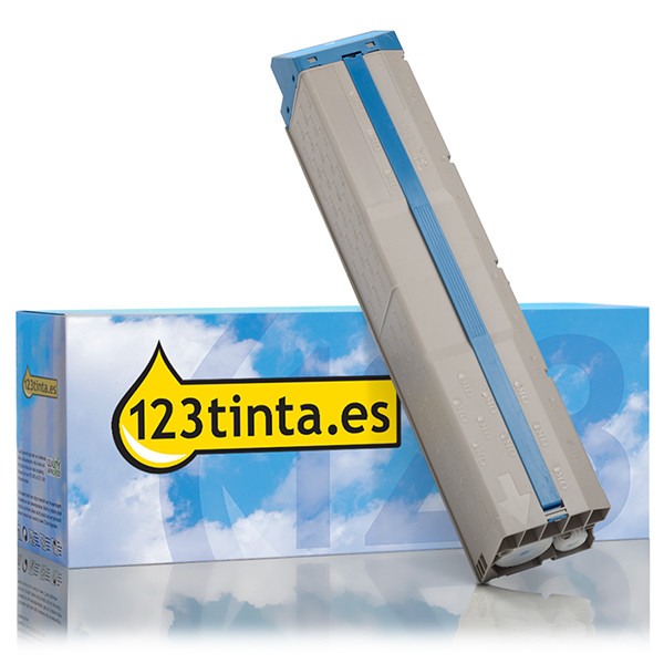 OKI 45536555 toner cian (marca 123tinta) 45536555C 042867 - 1