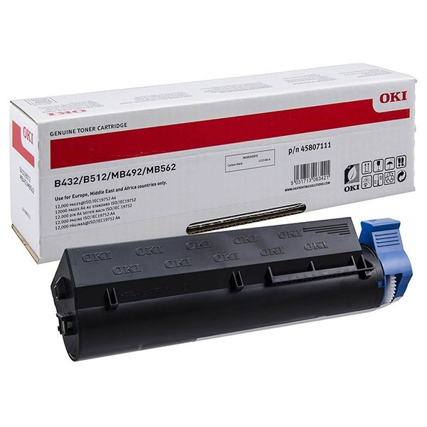 OKI 45807111 toner negro XXL (original) 45807111 042704 - 1