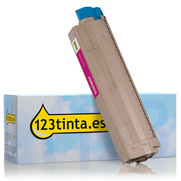 OKI 45862815 toner magenta XL (marca 123tinta) 45862815C 042719 - 1