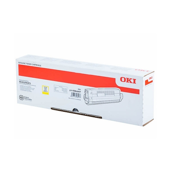 OKI 45862837 toner amarillo (original) – imagen 2