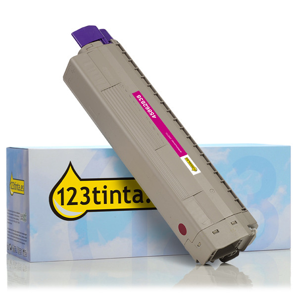 OKI 45862838 toner magenta (marca 123tinta) 45862838C 042711 - 1