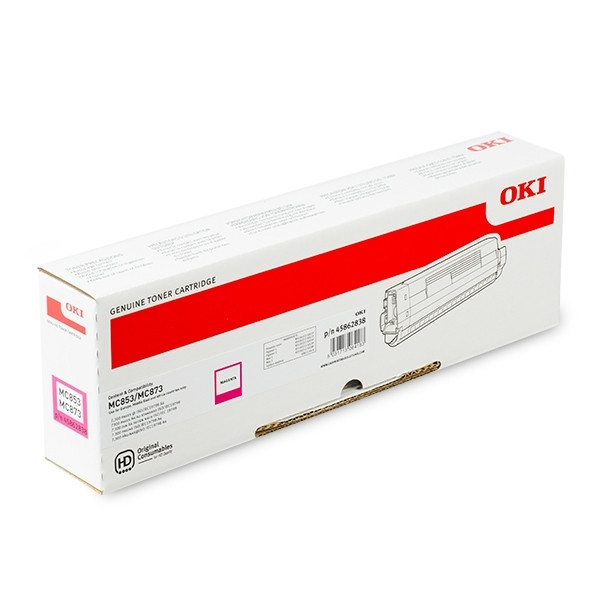 OKI 45862838 toner magenta (original) 45862838 042710 - 1