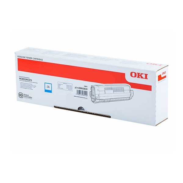 OKI 45862839 toner cian (original) 45862839 042708 - 1