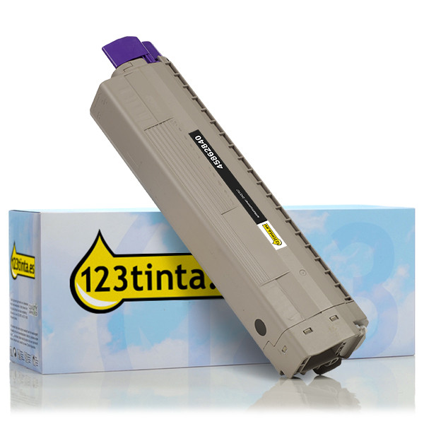 OKI 45862840 toner negro (marca 123tinta) 45862840C 042707 - 1