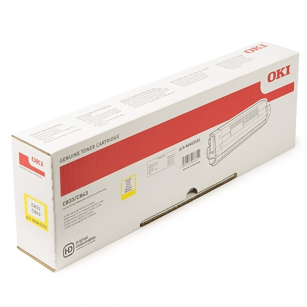 OKI 46443101 toner amarillo XL (original) 46443101 036190 - 1
