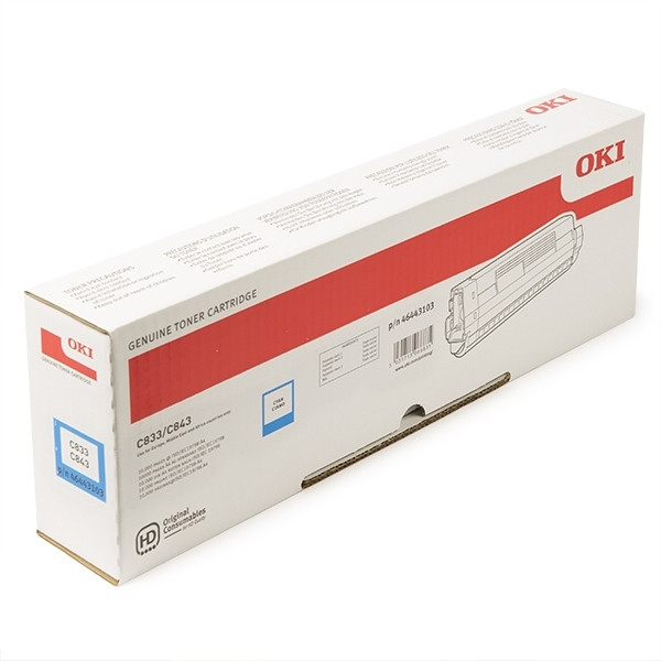 OKI 46443103 toner cian XL (original) 46443103 036186 - 1