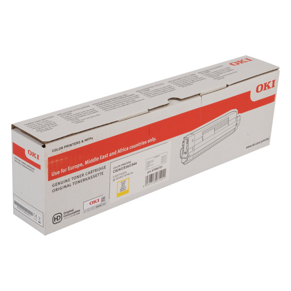 OKI 47095701 toner amarillo (original) 47095701 042764 - 1