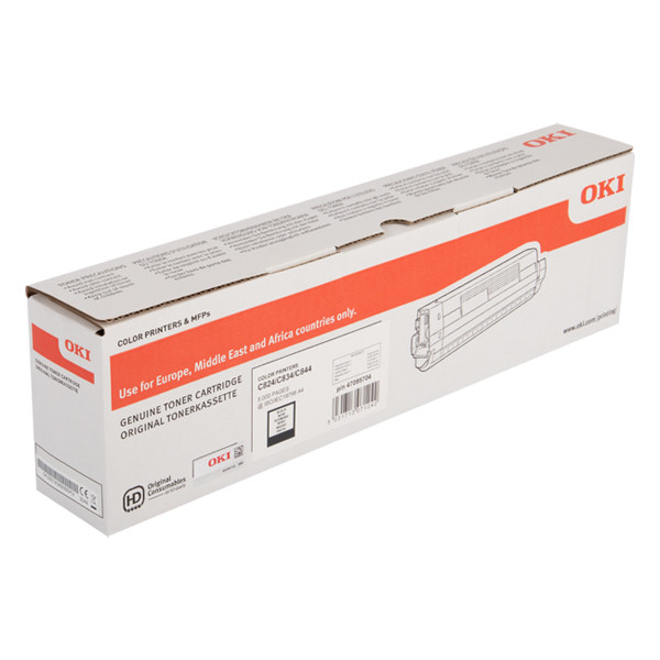 OKI 47095704 toner negro (original)