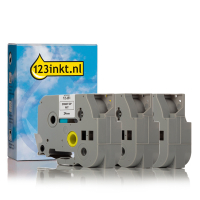 Oferta: La marca propia 123inkt reemplaza el paquete múltiple de cintas Brother TZe de 24 mm  350626