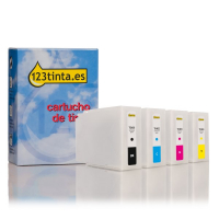 Oferta de Epson: serie T04B negro + 3 colores (marca 123tinta)