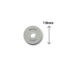 Olfa RB18-2 Cuchilla de repuesto rotativa para RTY-4 de 18 mm (2 unidades) 219707 - 1