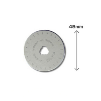 Olfa RB45-1 Cuchilla de repuesto rotativa para RTY-2/G, RTY-2/DX 45 mm 219710