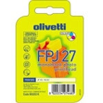 Olivetti FPJ 27 (B0203 K) cartucho foto 3 colores (original) B0203K 042290 - 1
