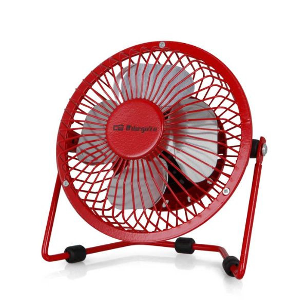 Orbegozo PW 1027 Mini Ventilador USB Rojo 426916 - 1