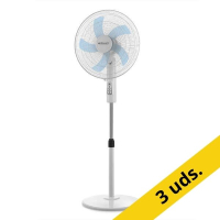 Pack 3 uds Orbegozo SF 1040 Ventilador de Pie Blanco