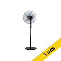 Pack 3 uds Orbegozo SF 1140 Ventilador de Pie Negro