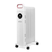 Orbegozo RAW 2000 radiador de aceite de 2000W con WiFi 499421