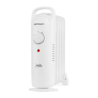 Orbegozo RO 720 radiador compacto de aceite de 700W 499408