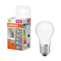 Osram Bombilla LED E27 | Esférica P45 | Mate | 6500K | 3,4 W (40 W) LOS02182