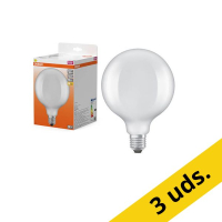 Osram Bombilla LED E27 | Globo G95 | Mate | 2700K | 5,9 W (60 W) | Pack 6 uds