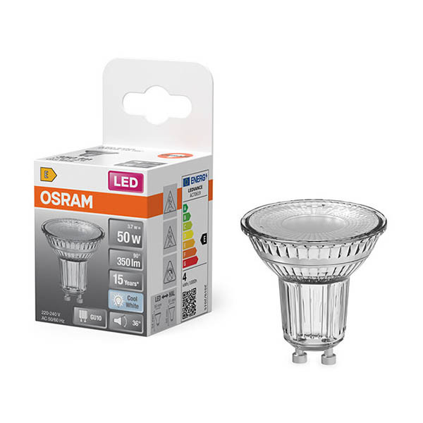 Osram Bombilla LED GU10 4000K 3,7W (50W) LOS01943 - 1
