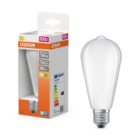 Osram E27 bombilla LED | Edison ST64 | Mate | 2700K | 3,4 W (40 W) LOS01913
