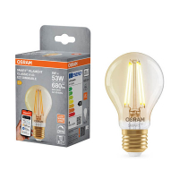 Osram Ledvance Bombilla inteligente E27 | Pera A60 | Dorada | 2400K | Wi-Fi | 6W LOS02003