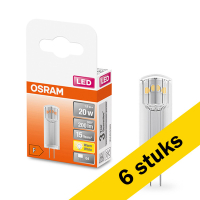 Pack: 6x Osram bombilla LED G4 de 1.8 W (20W)
