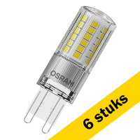 Pack: 6x Osram bombilla LED G9 transparente de 4.8 W (50 W)