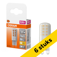 Pack: 6x Osram bombilla LED Osram G9 SMD Mate 2700K de 4.2W (37W)