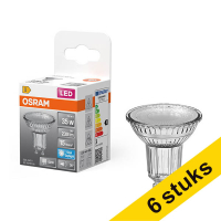 Pack Ahorro: 6x Osram Bombilla LED GU10 PAR16 6500K 2,4W (35W)