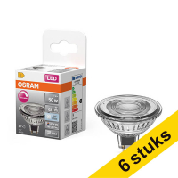 Pack Ahorro: 6x Osram Bombilla LED GU5.3 MR16 4000K Regulable 6,1W (50W)