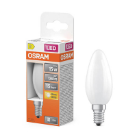 Osram bombilla LED E14 Mate 2700K de 1W (15W) LOS01861