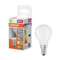 Osram bombilla LED E14 acabado mate 2700K de 1,8W (25W) LOS01901
