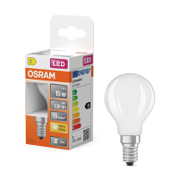 Osram bombilla LED E14 acabado mate 2700K de 1W (15W) LOS01897