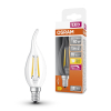Osram bombilla LED E14 filamento transparente regulable  4 W (40 W) LOS00128 - 1