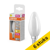 Osram bombilla LED E14 mate regulable 2700K de 1,8 W (25 W) | Pack 6 uds LOS01850 - 2