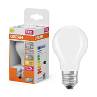 Osram bombilla LED E27 acabado mate regulable 2700K de 1,8W (25W) LOS01809